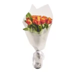 Букет из 11 оранжевых роз премиум